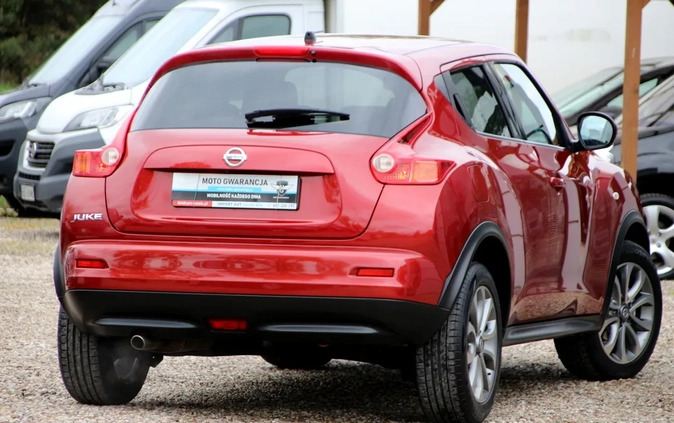 Nissan Juke cena 38900 przebieg: 166000, rok produkcji 2013 z Okonek małe 596